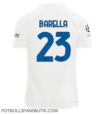 Inter Milan Nicolo Barella #23 Replika Bortatröja 2023-24 Kortärmad